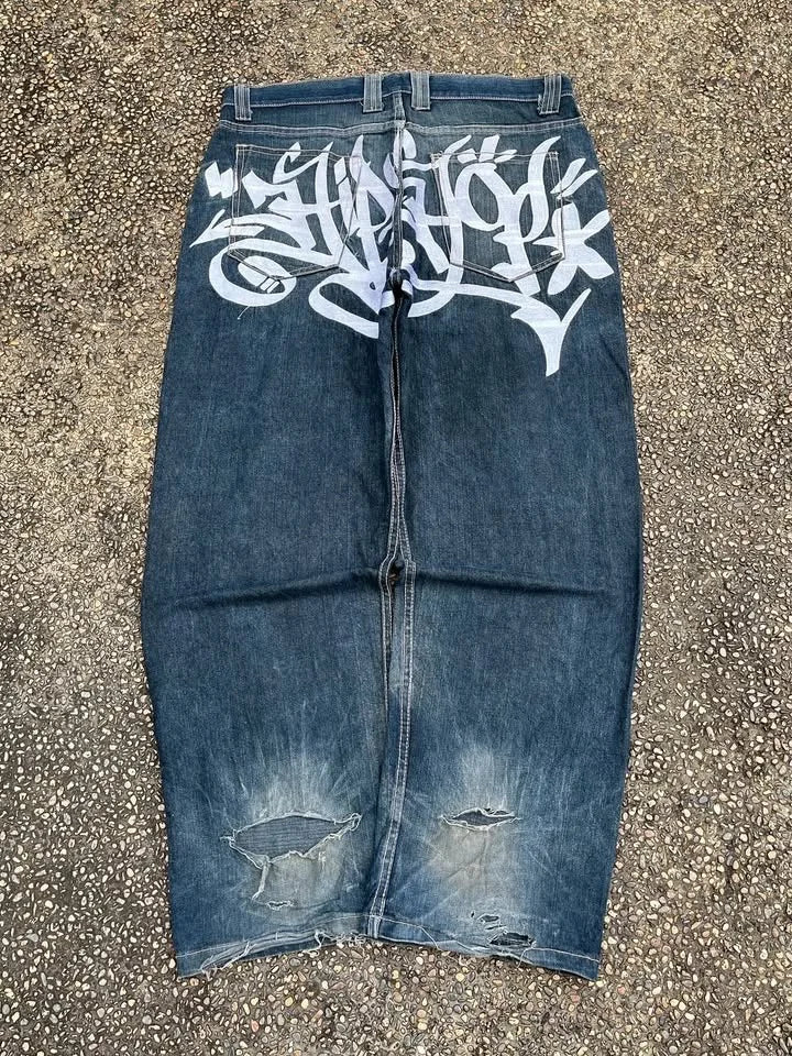 Ecko Wide Leg Baggy Jeans