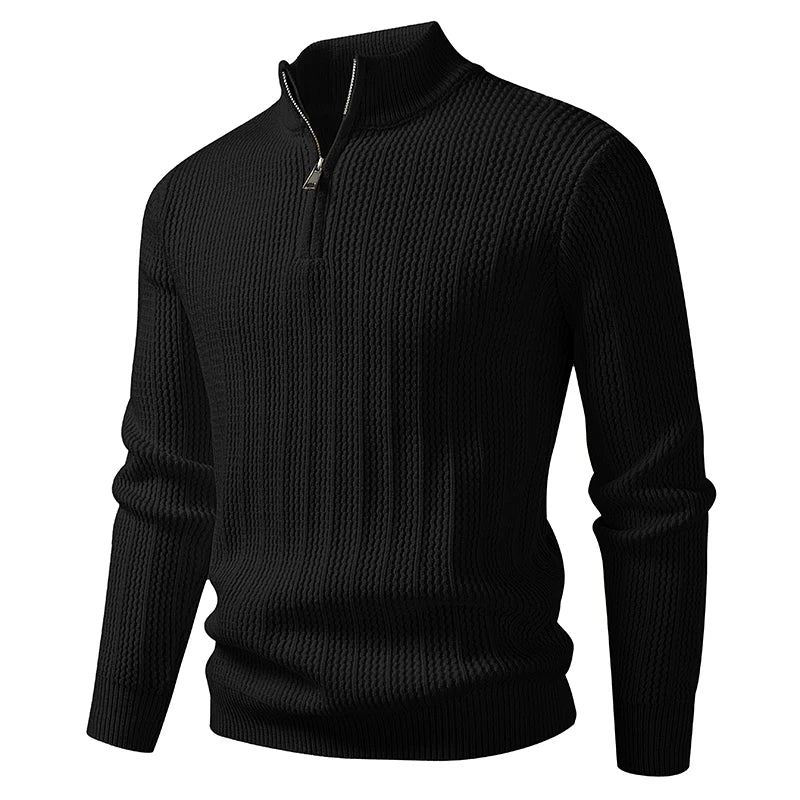 Autumn Season Men's Quarter Zip Sweatshirt