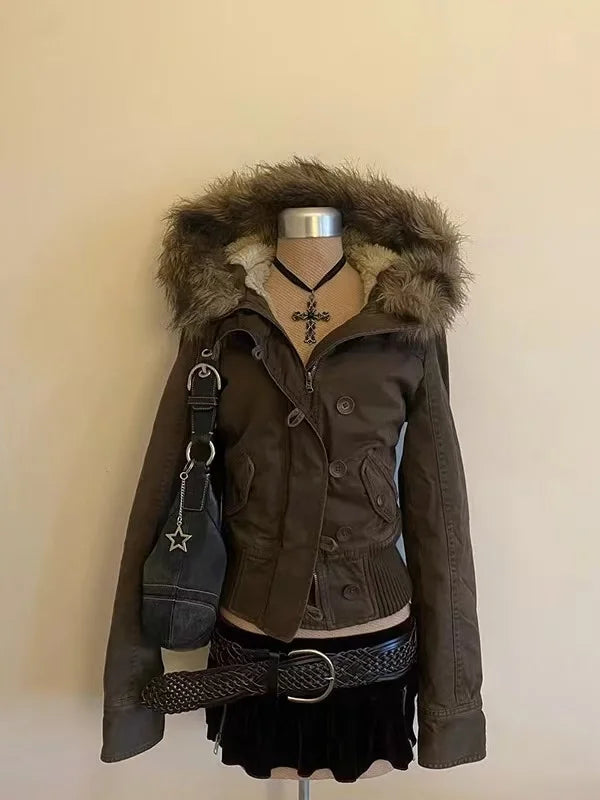Faux Fur Warm Winter Jacket