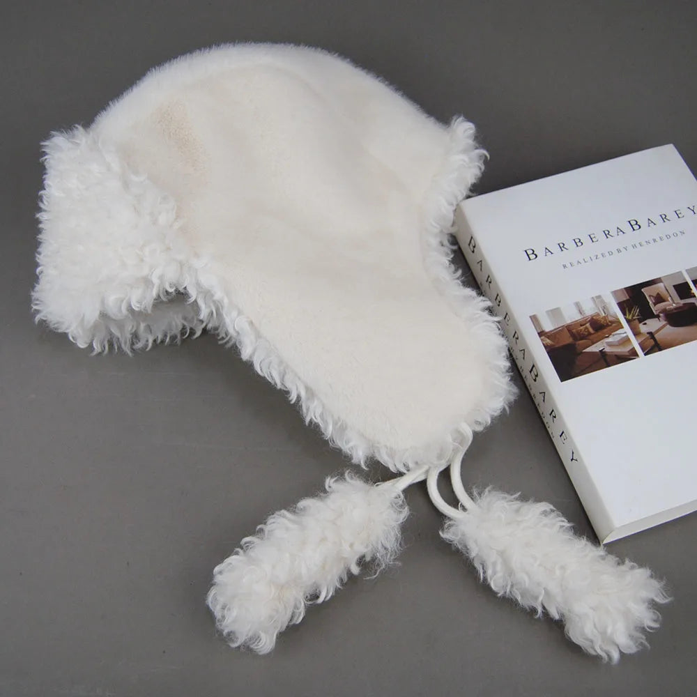 Faux Fur Ushanka Winter Bomber Hat