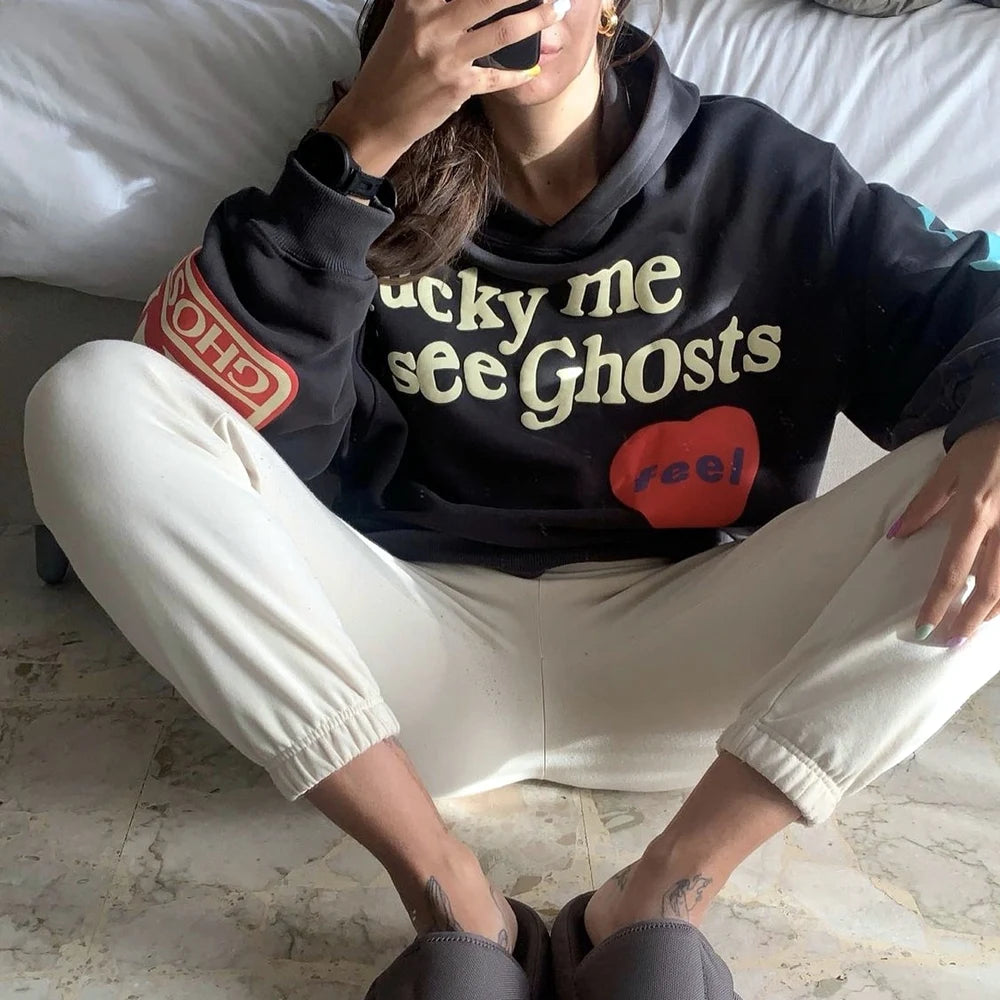 Ghost Oversized Kanye Hoodie