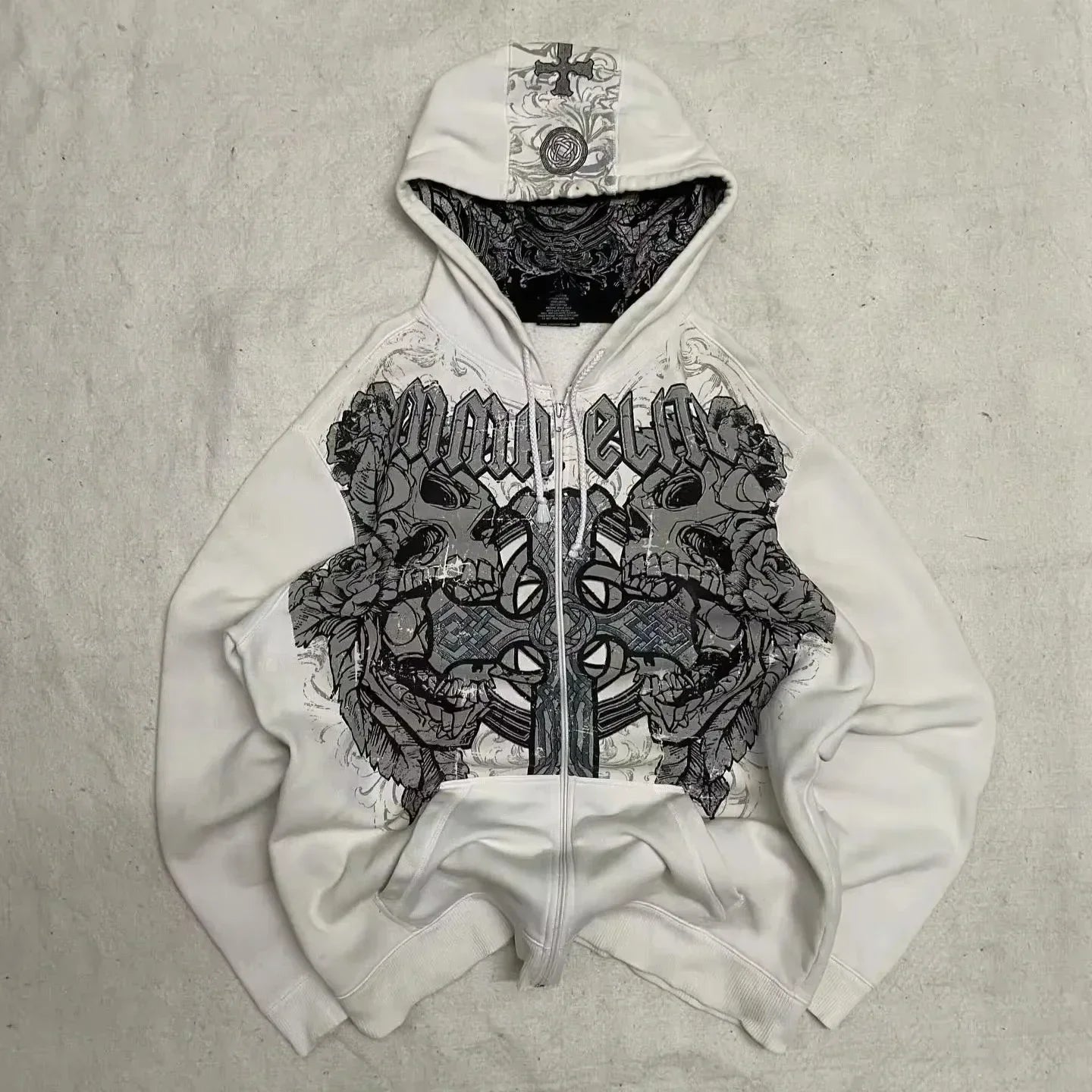 Fur Hooded Zipper Hoodies