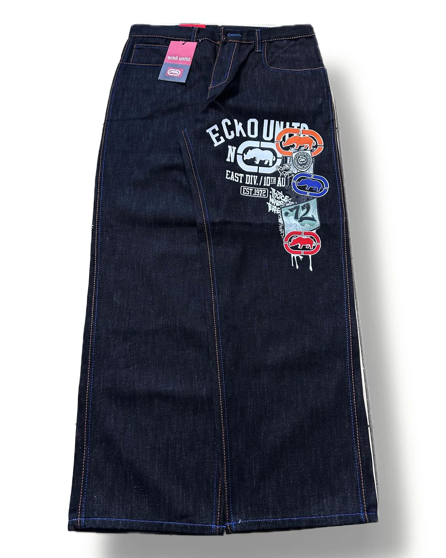 Ecko Wide Leg Baggy Jeans