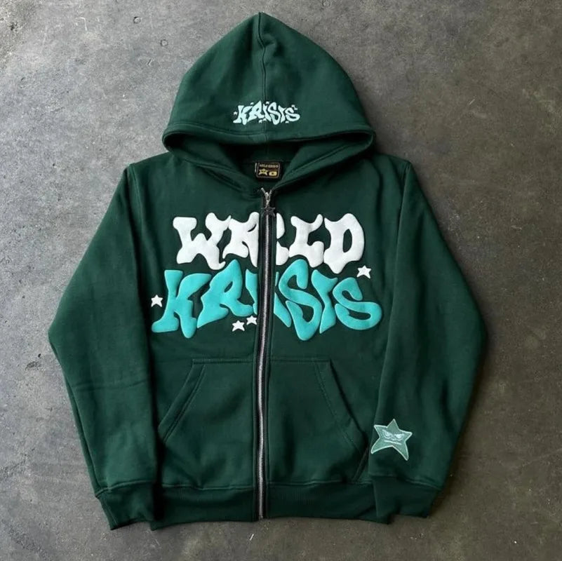World Krisis Zip up Jacket
