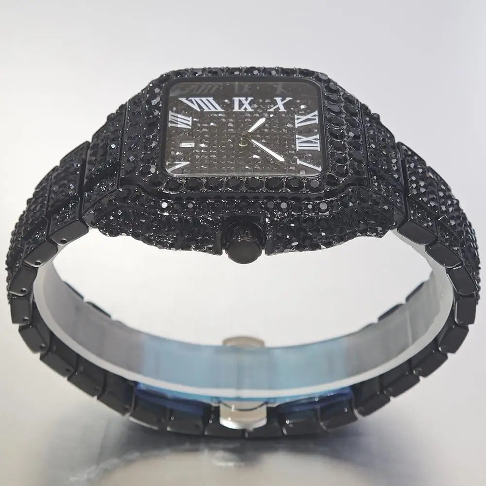 Fully Studded Luxury Watch